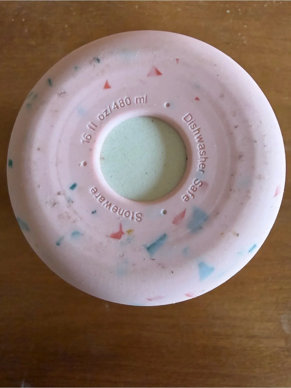 Crofton Ceramic Mug With Silicon Protective Sleeve 16 Fl Oz pink Confetti